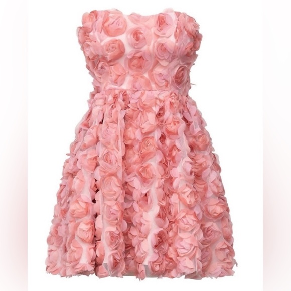 Dress The Population Sasha Strapless Mini Dress - Picture 5 of 9